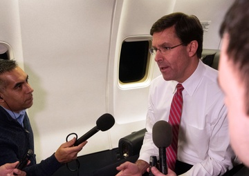 Esper Leads Presidential Delegation for 75th Anniversary of Battle of the Bulge