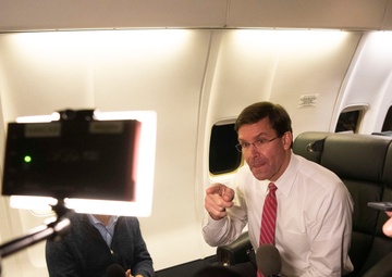 Esper Leads Presidential Delegation for 75th Anniversary of Battle of the Bulge