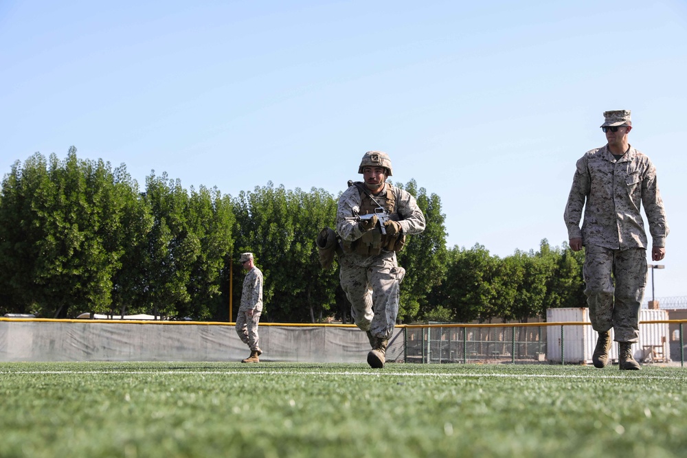 US Marine Team Training