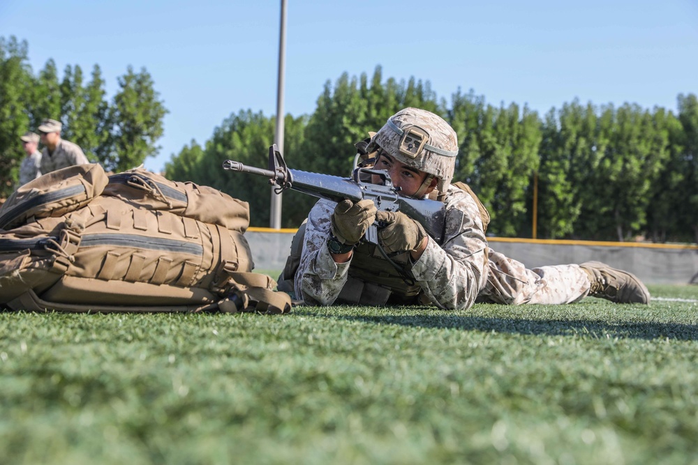 US Marine Team Training