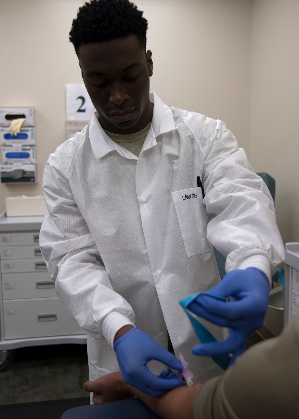 Laboratory: heart of 20th MDG clinic