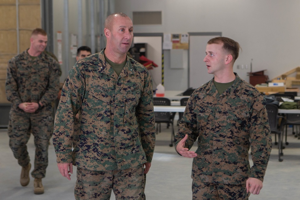 Brig. Gen. Stewart Recognizes 8th ESB NCO Excellence