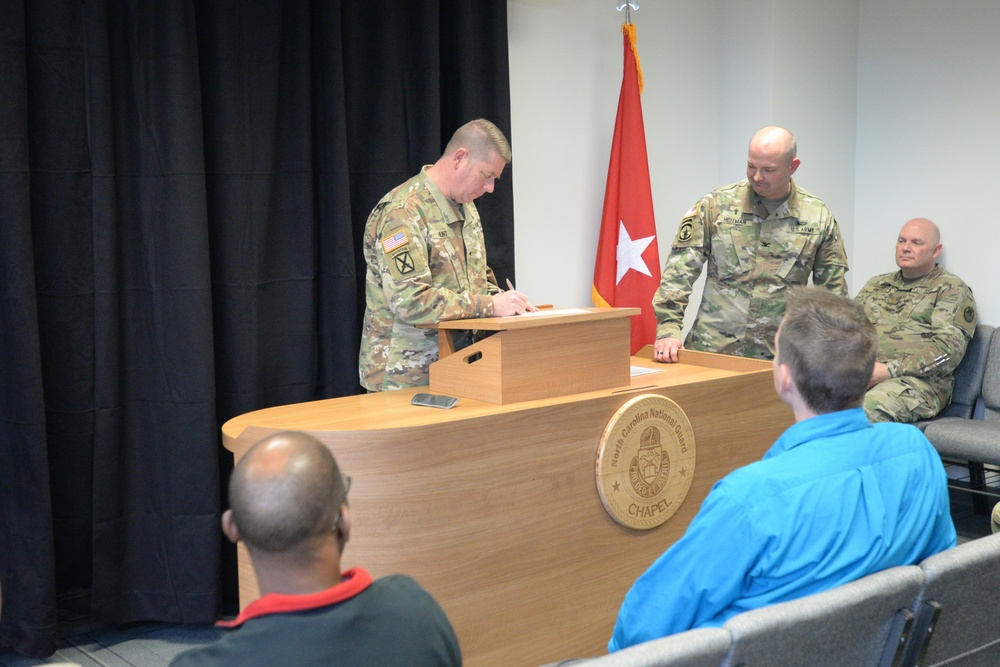 NCNG Chapel Dedication- December 17, 2019