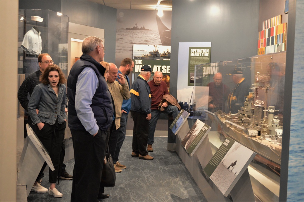 Naval Museum hosts a group from the American Society of Naval Engineers-Tidewater Section