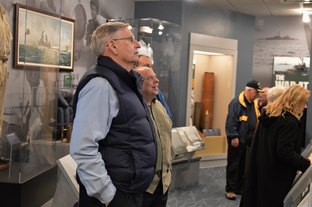 Naval Museum hosts a group from the American Society of Naval Engineers-Tidewater Section