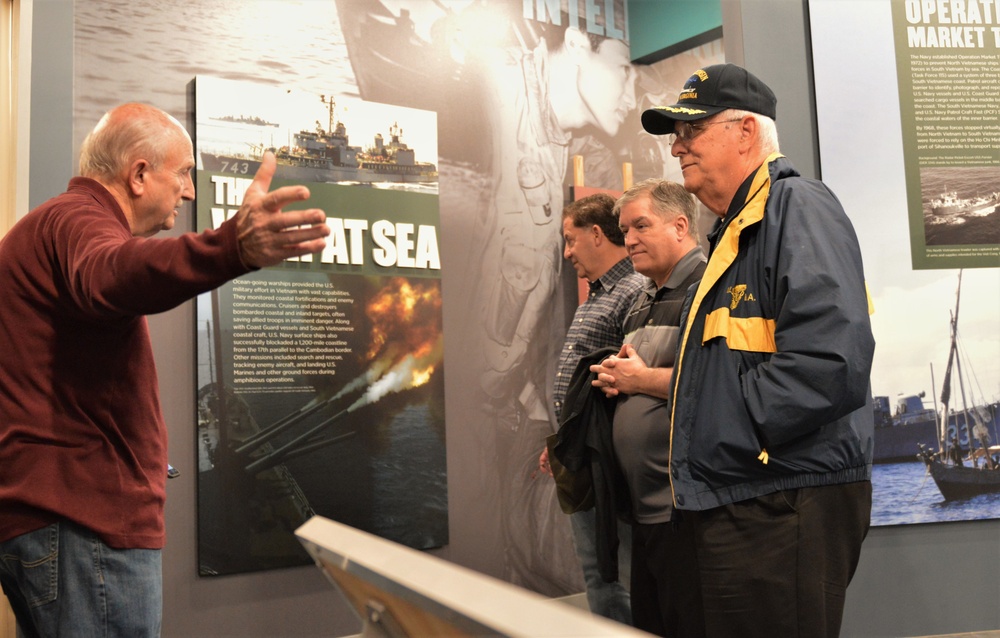 Naval Museum hosts a group from the American Society of Naval Engineers-Tidewater Section