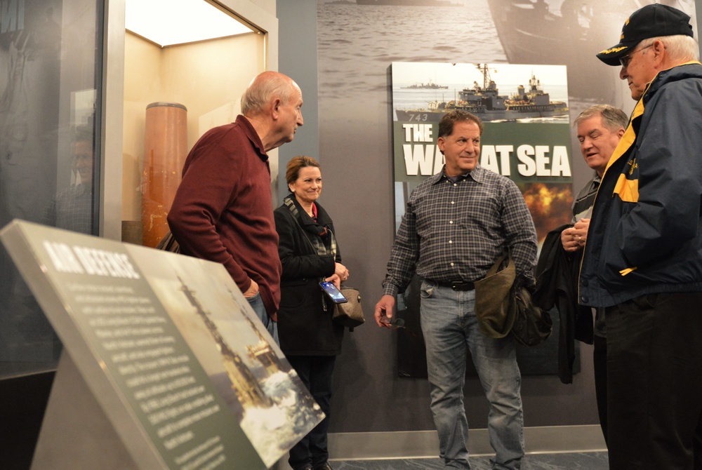 Naval Museum hosts a group from the American Society of Naval Engineers-Tidewater Section