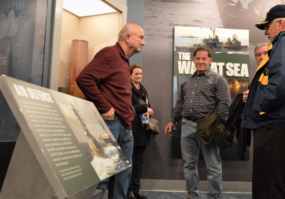 Naval Museum hosts a group from the American Society of Naval Engineers-Tidewater Section