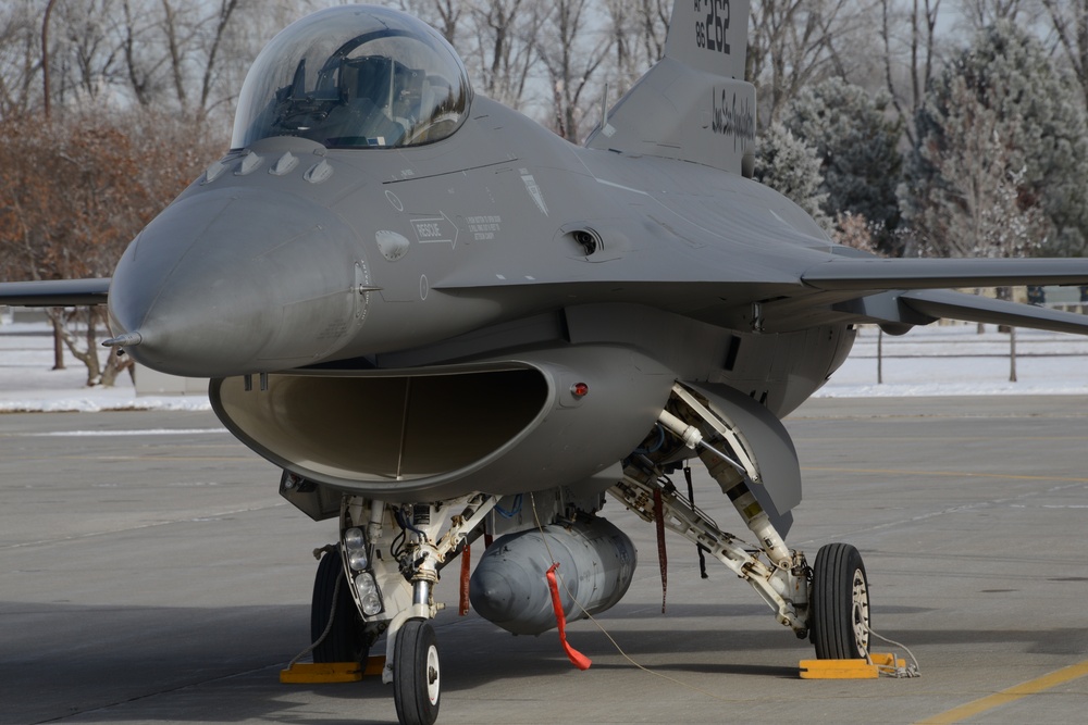 New grey paint TX F-16