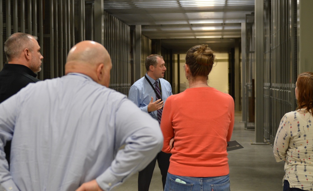 Naval Museum staff visit U.S. Army's Museum Support Center at Fort Belvoir