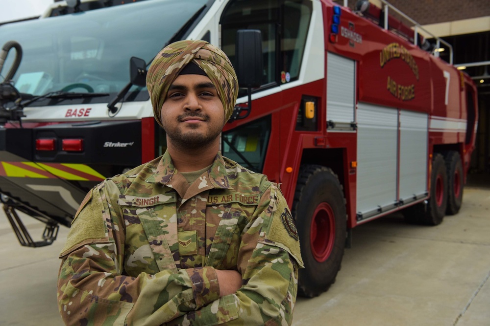 The Lion: Joint Base MDL Airman among first to wear Air Force approved Turban