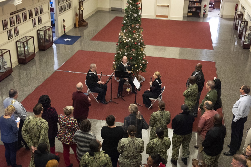 U.S. Fleet Forces Band Caroling