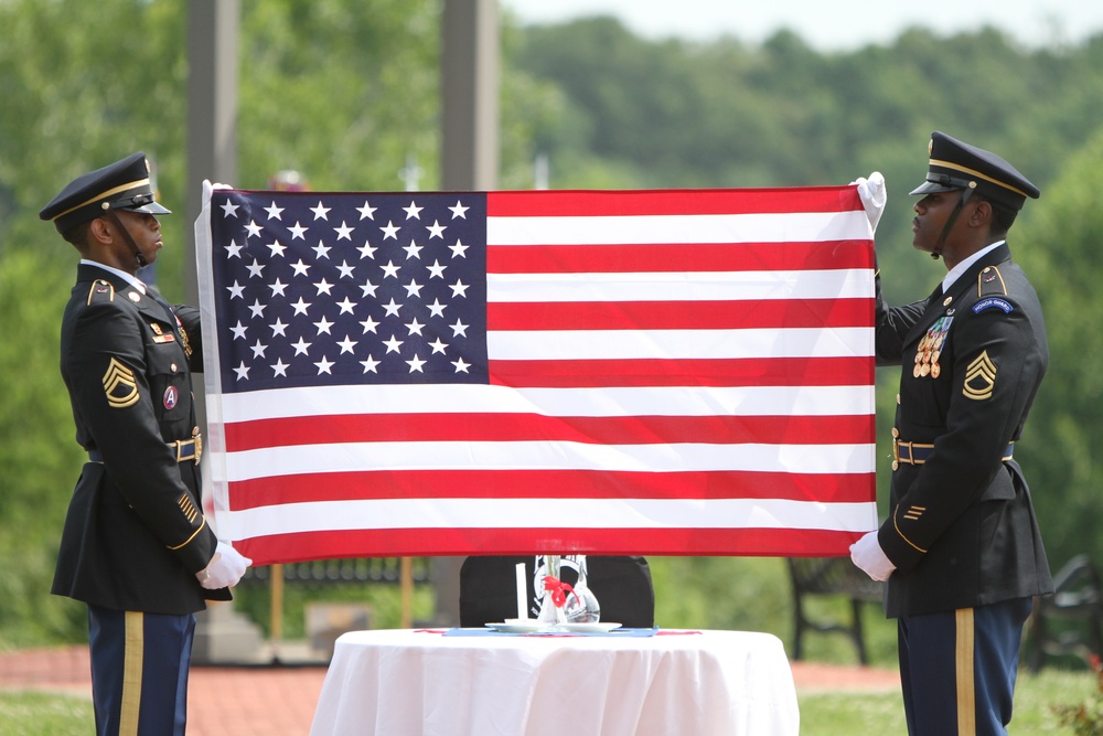 DVIDS Images HRC Honor Guard Flag Folding Ceremony Image 3 Of 8 