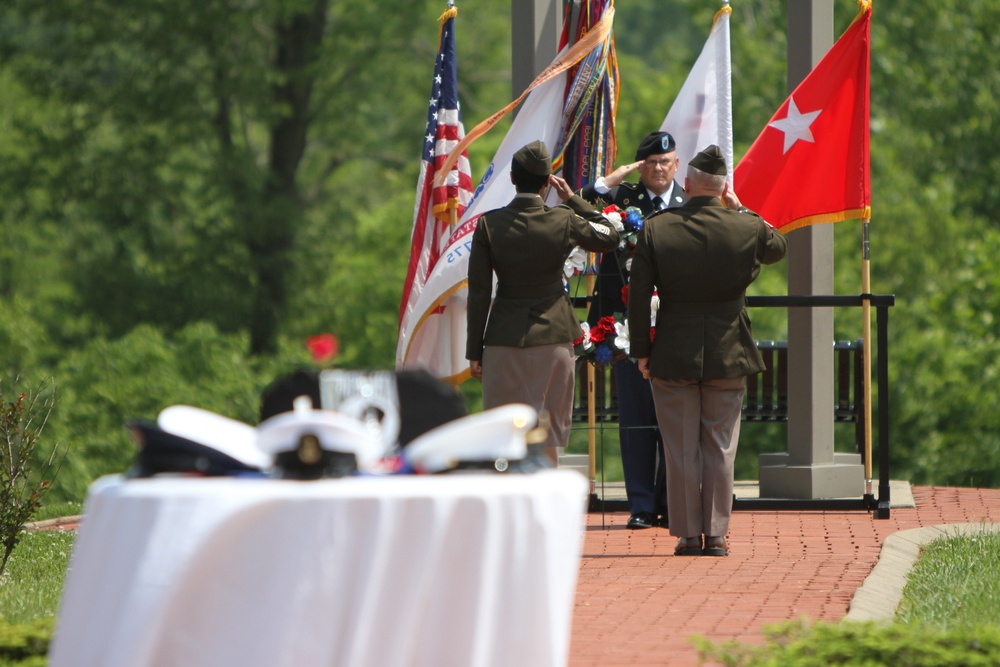 Memorial Day wreath laying