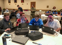 Pa. Guard Wi-fighter cyber challenge engages students