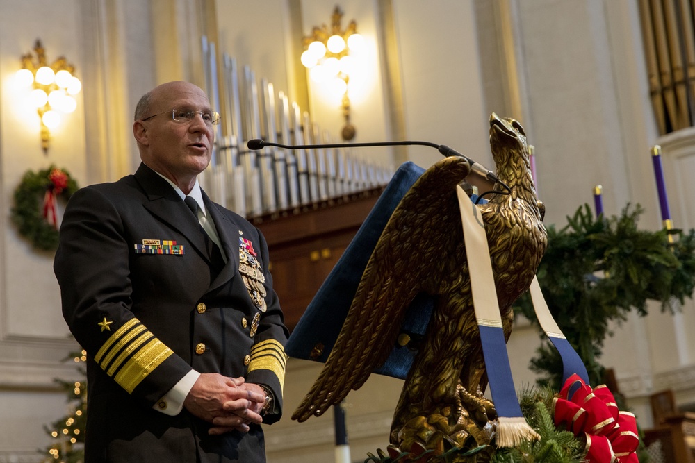 CNO Delivers Remarks at Retired Adm. James Holloway III's Funeral