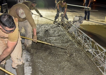 370th AEAS Air Advisors facilitate runway repairs at Taji