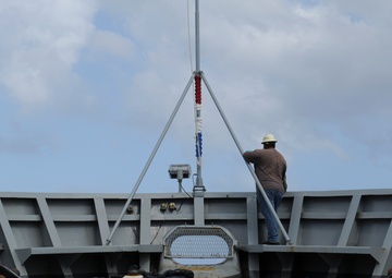 Frank Cable conducts sea trials