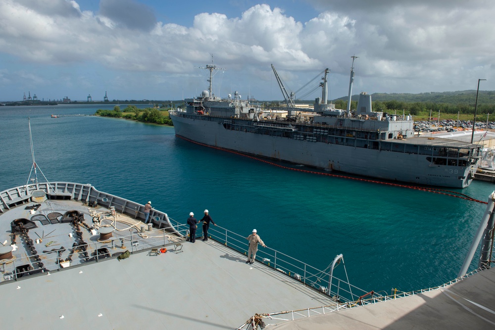 Frank Cable conducts sea trials