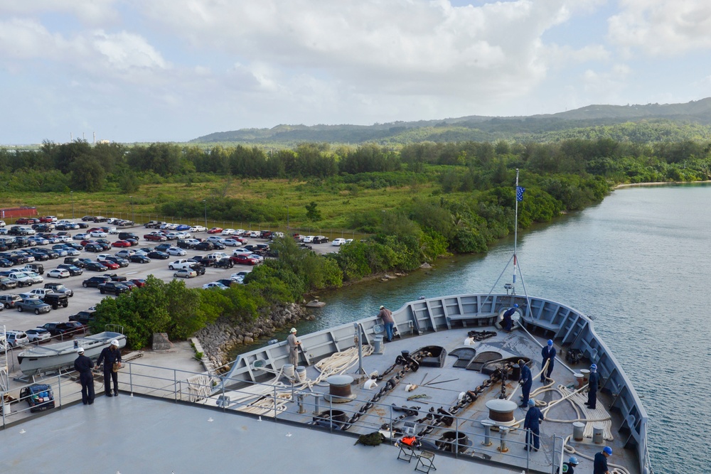 Frank Cable conducts sea trials