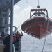 Frank Cable conducts sea trials