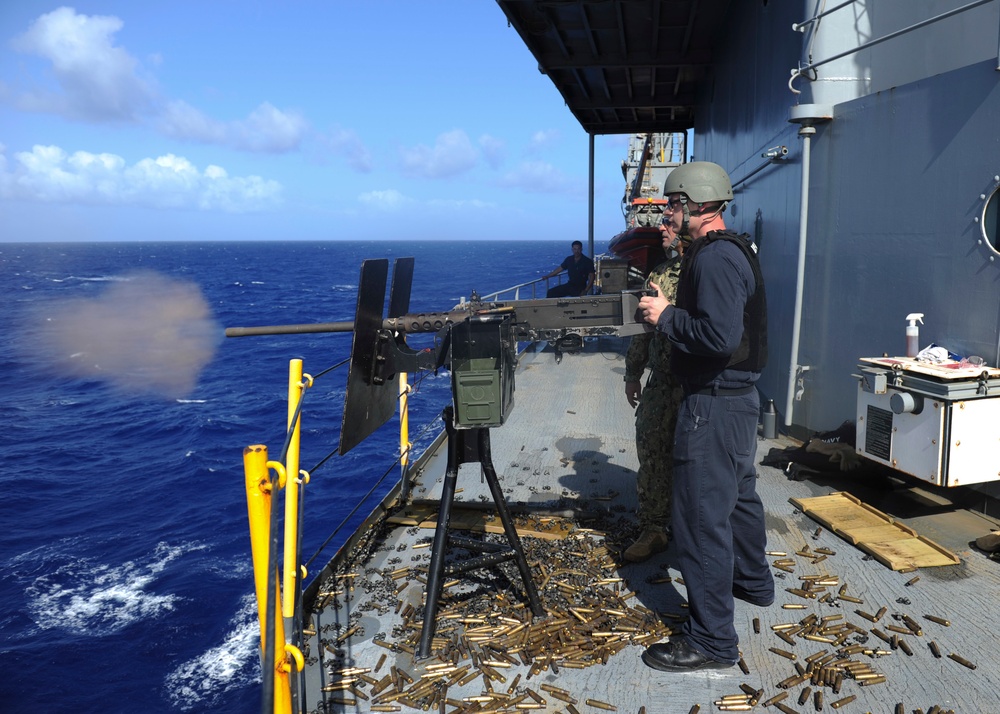 Frank Cable conducts sea trials