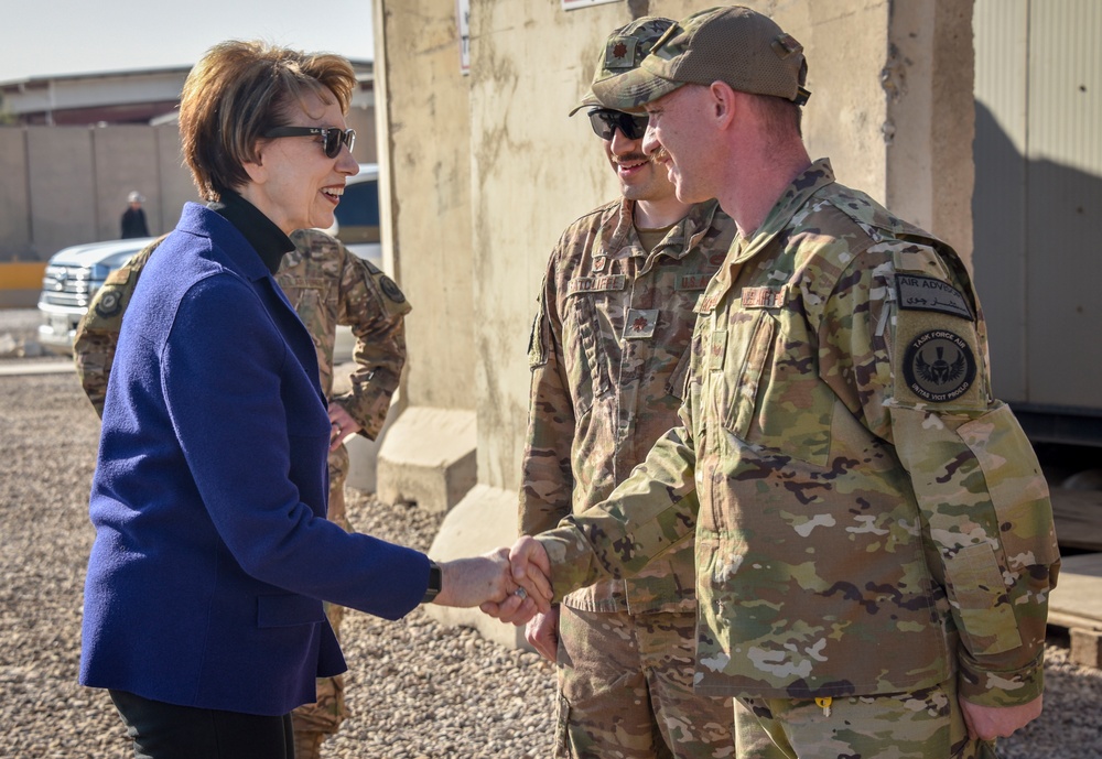 SecAF, CSAF meet with Airmen and engage with key leaders at BDSC and M2A2B