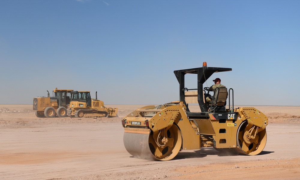 819th Expeditionary RED HORSE construction at Nigerien Air Base 201