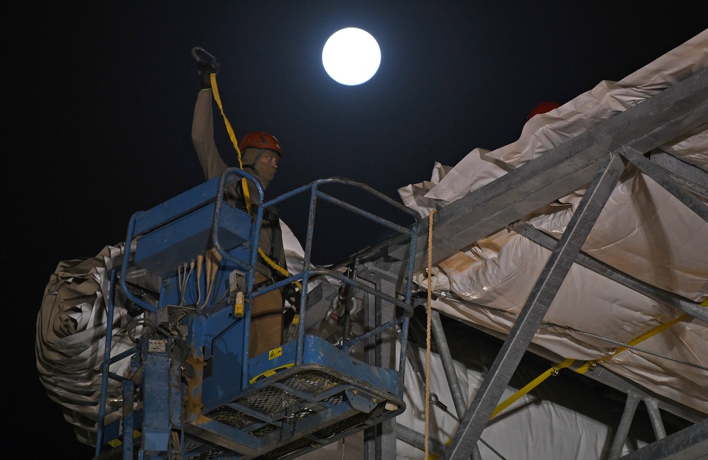 819th Expeditionary RED HORSE construction at Nigerien Air Base 201