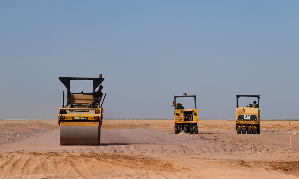 819th Expeditionary RED HORSE construction at Nigerien Air Base 201