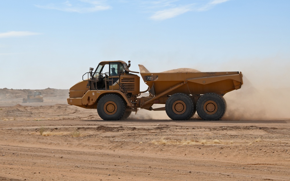 819th Expeditionary RED HORSE construction at Nigerien Air Base 201