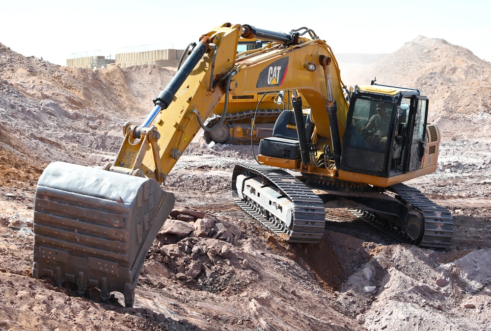 819th Expeditionary RED HORSE construction at Nigerien Air Base 201