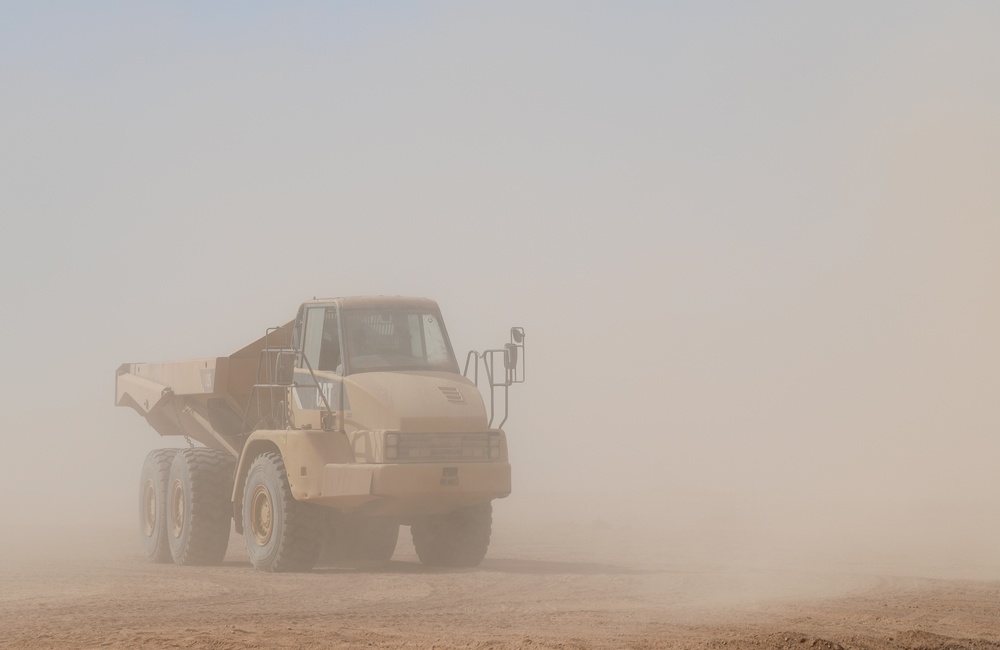 819th Expeditionary RED HORSE construction at Nigerien Air Base 201