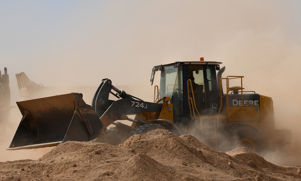 819th Expeditionary RED HORSE construction at Nigerien Air Base 201