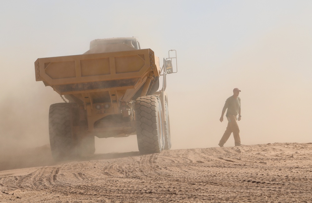 819th Expeditionary RED HORSE construction at Nigerien Air Base 201