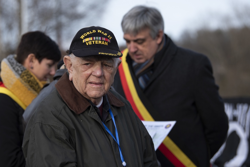 Battle of the Bulge veteran commemorated in Vielsalm