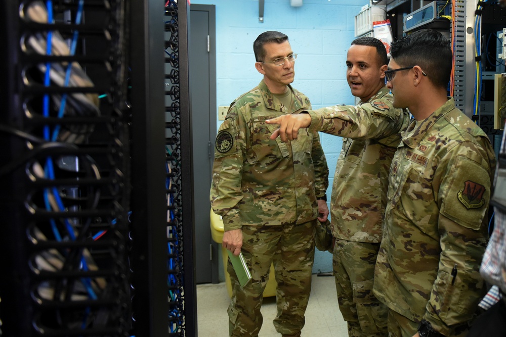 156th Communications Flight works with NGB to recover network control center