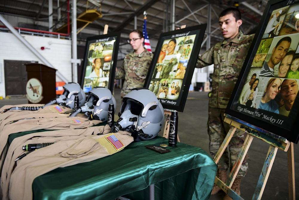 Airmen from 22d EARS honor Shell 77 legacy