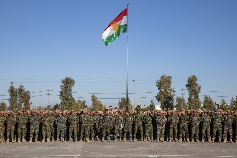 Peshmerga Forces Graduate at Bnaslawa Training Center