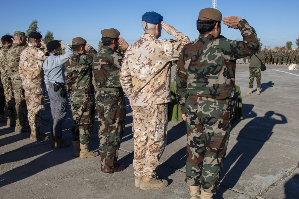 Peshmerga Forces Graduate at Bnaslawa Training Center