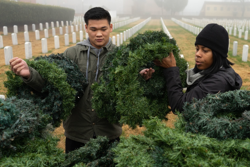 USS George Washington Wreaths Across America