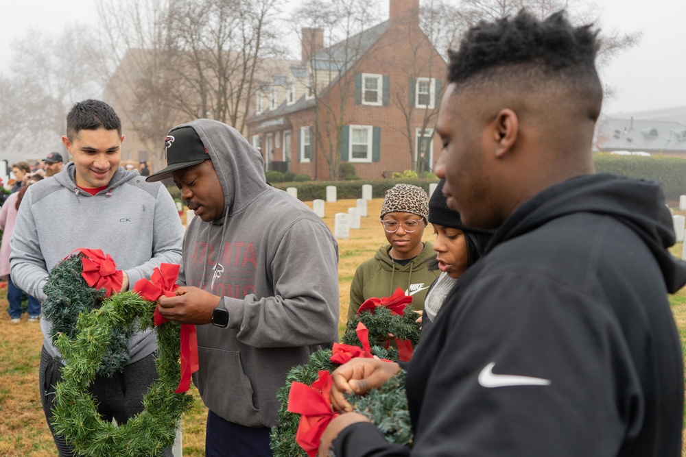 USS George Washington Wreaths Across America