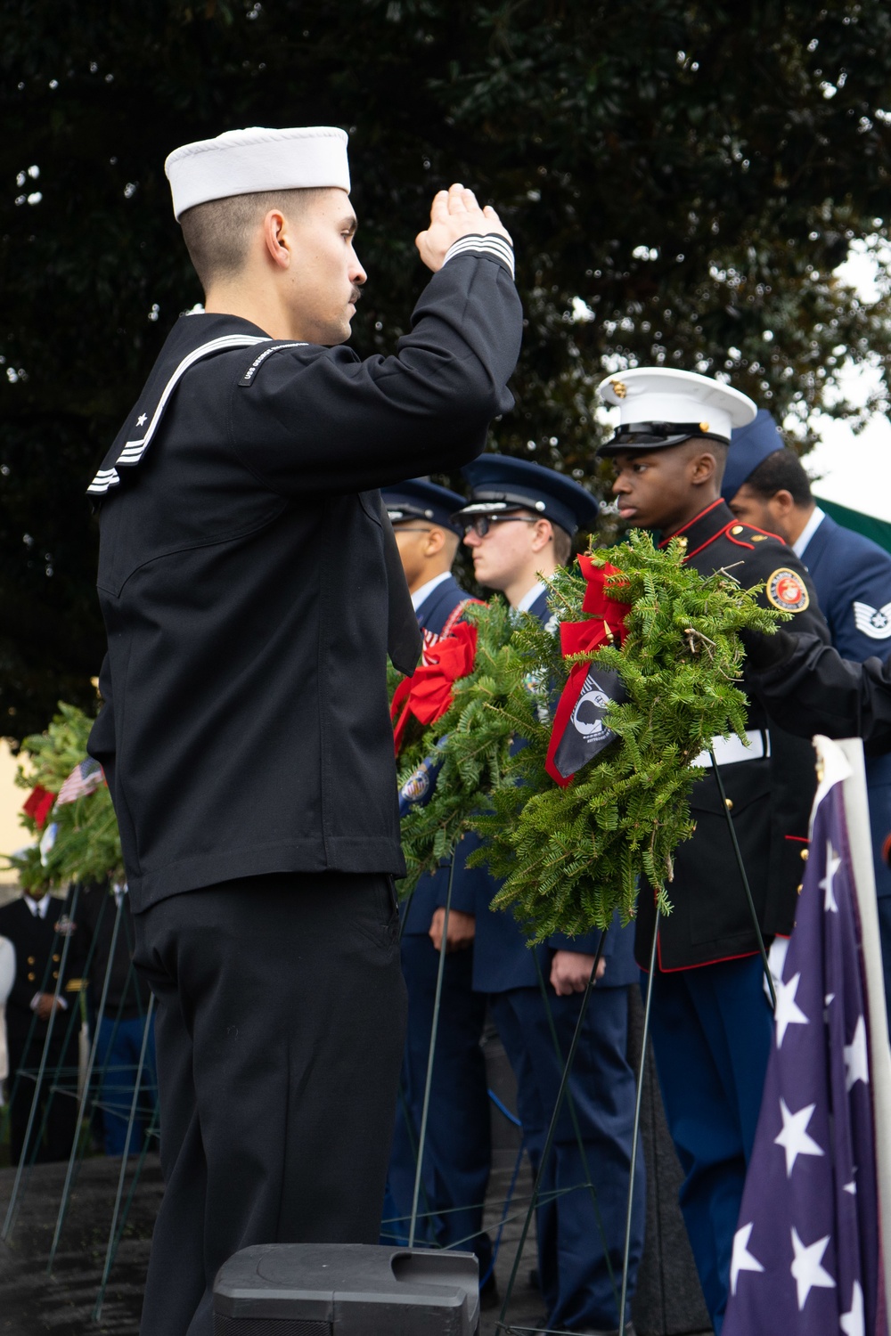 USS George Washington Wreaths Across America