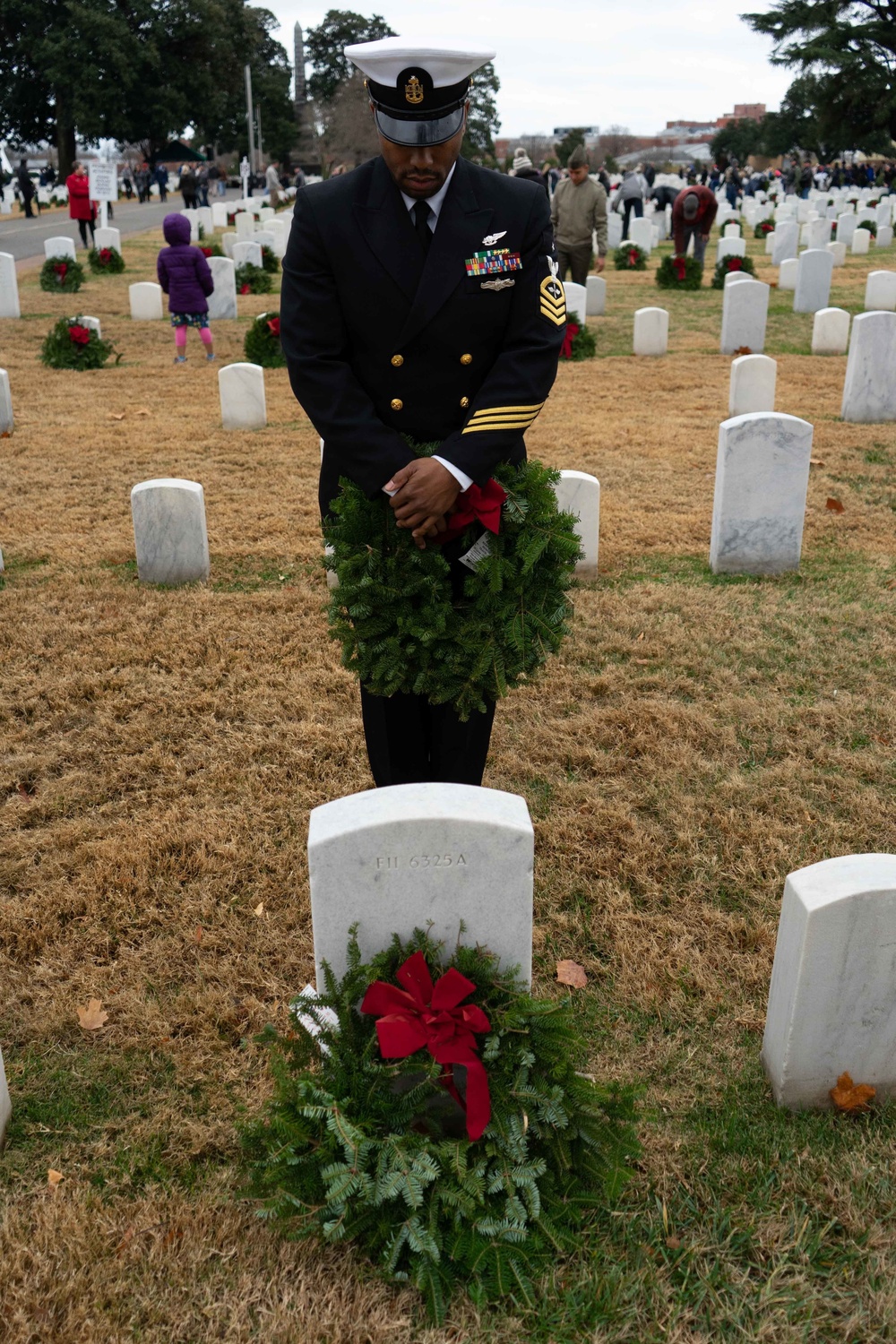 USS George Washington Wreath-Laying