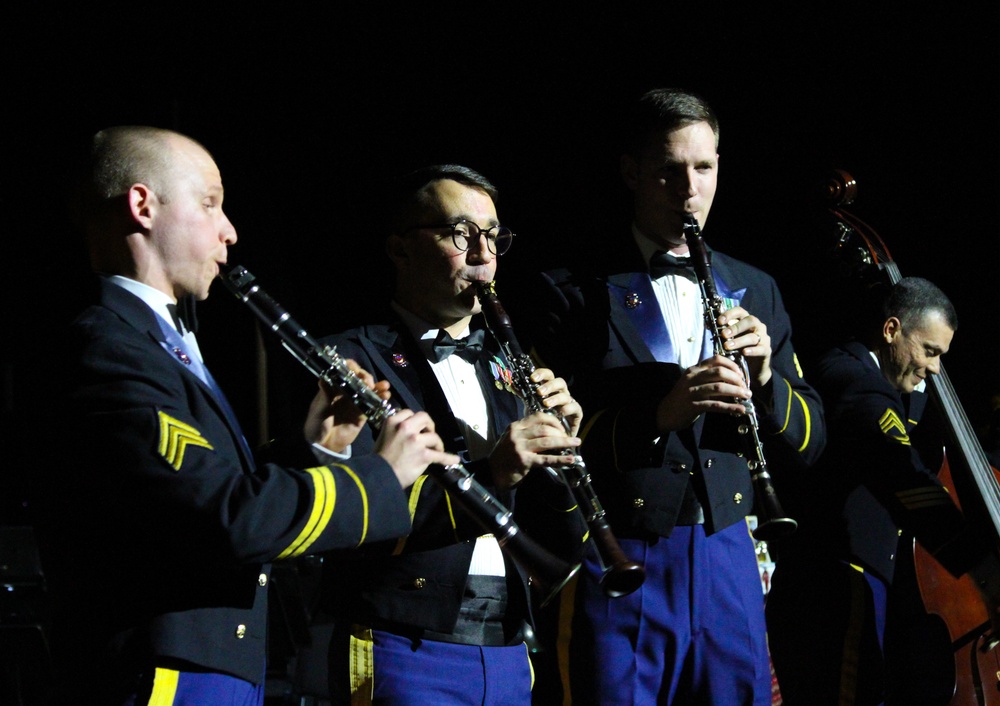 US Army Europe Band entertains Polish citizens and US troops in Poland