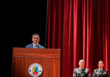 ‘Army allowed me to go pro’: MoH recipient delivers remarks at Infantry officer graduation