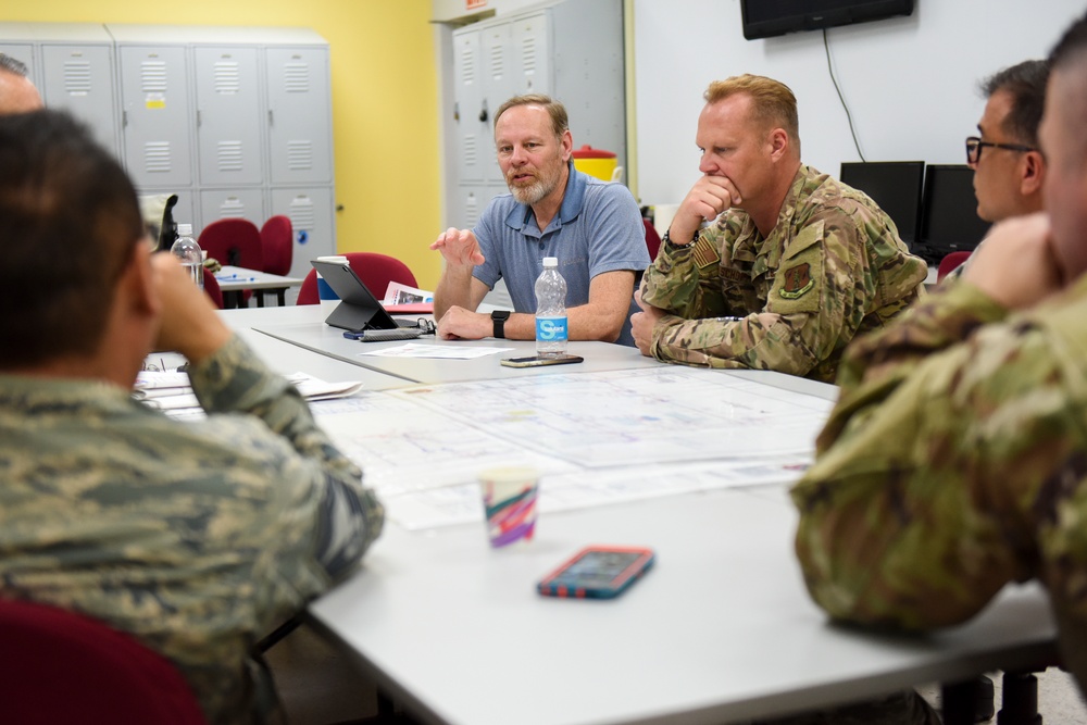 156th Communications Flight works with NGB to recover network control center