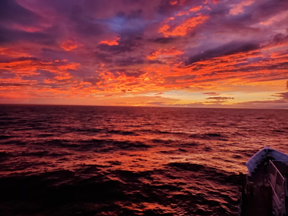 Coast Guard Cutter Douglas Munro crew patrols Alaskan waters
