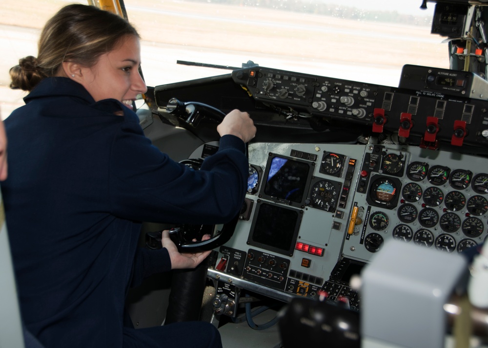 JROTC students tour KC-135