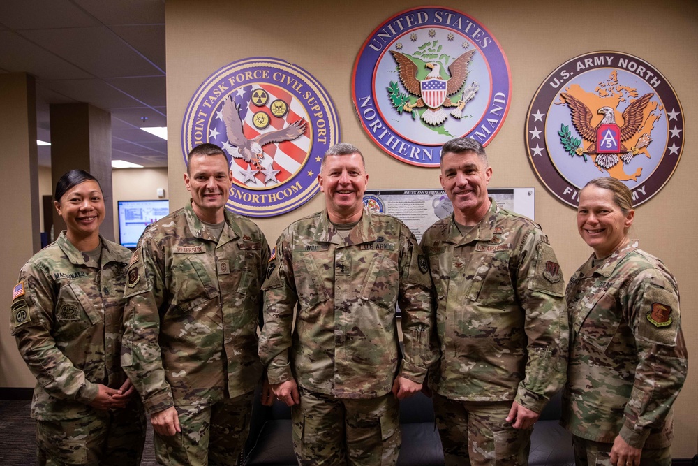 Joint Task Force Civil Support hosts 633rd ABW and 733rd MSG